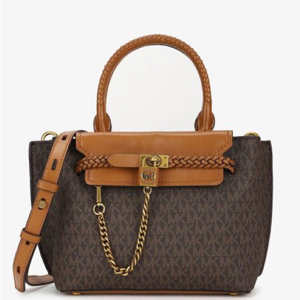 Michael Kors Hamilton Legacy Satchel (Unique, Authentic)